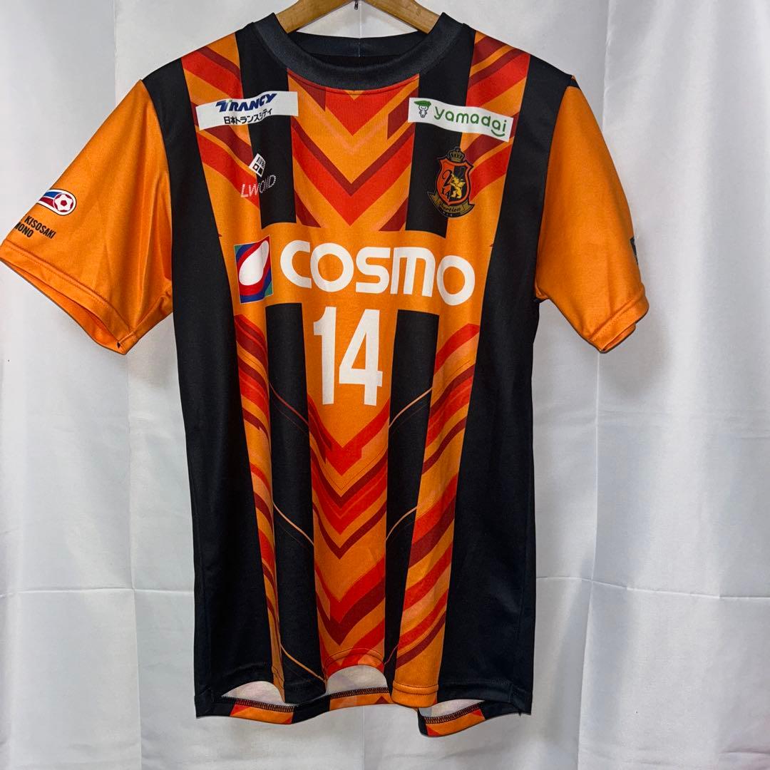 希少　ヴィアティン三重 JFLユニフォーム 選手サイン入り　サイズS