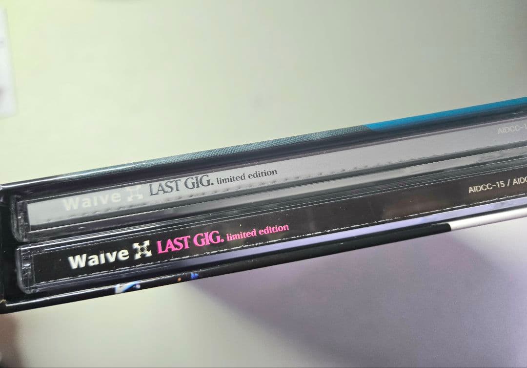 【激レア】Waive LAST GIG-limited edition- DVD