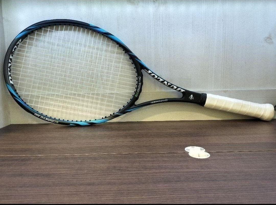 希少品 ダンロップ バイオミメティックス 200 PLUS 硬式 ラケット 青