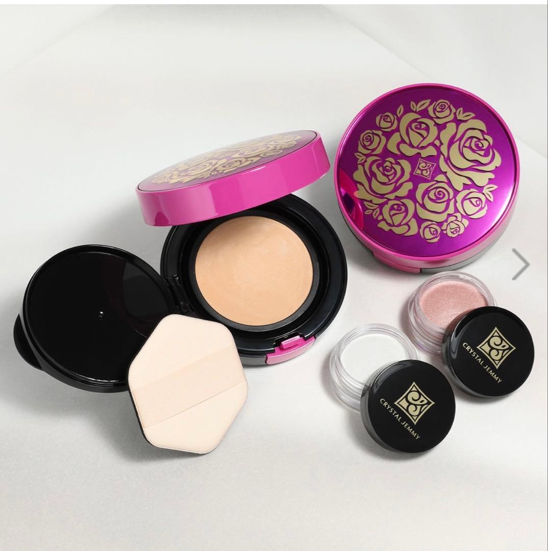 チェンジシワ改善&美白 クッションファンデ 2個、メイクアップセット