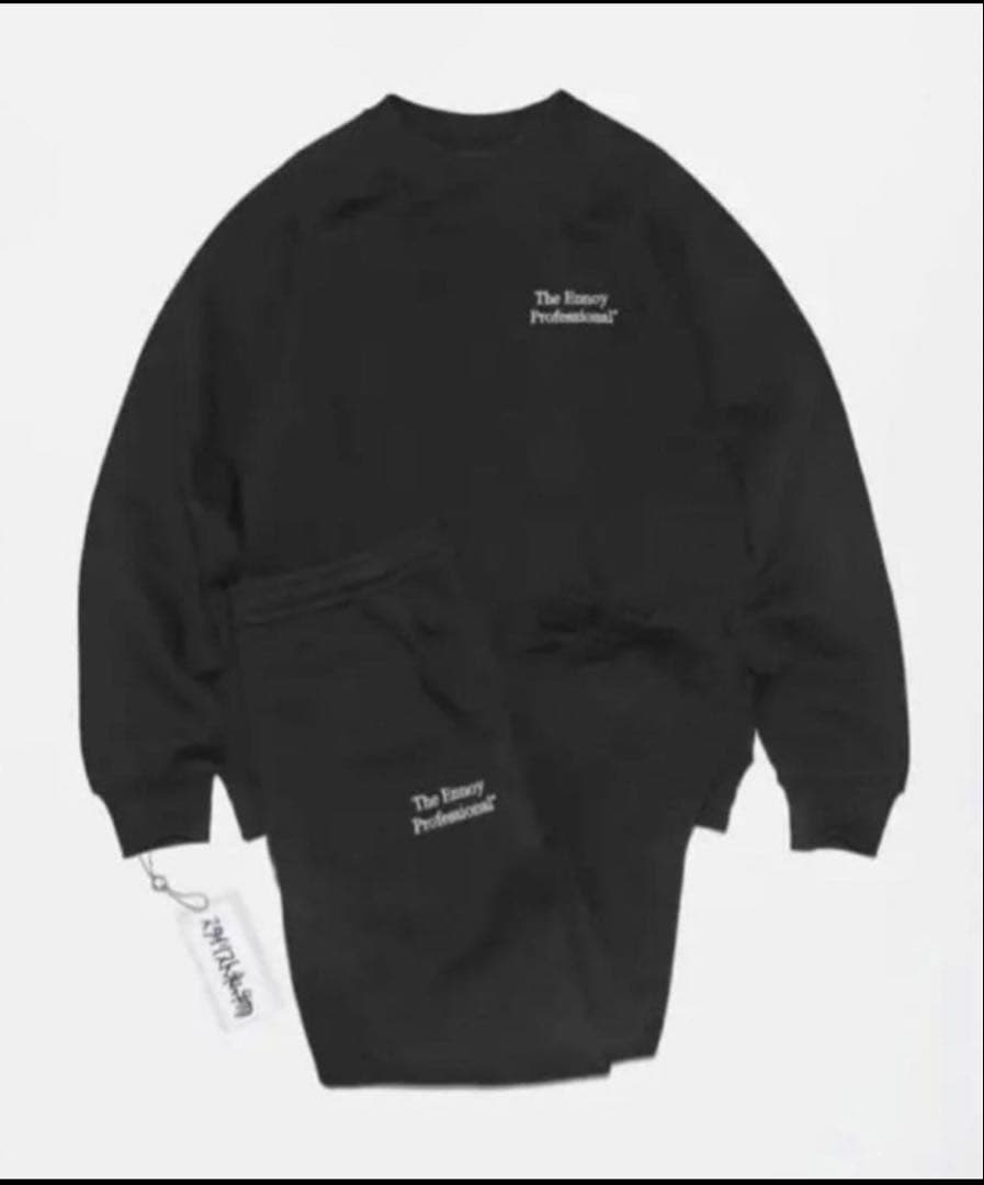 The Ennoy Professional スウェットセット ブラック