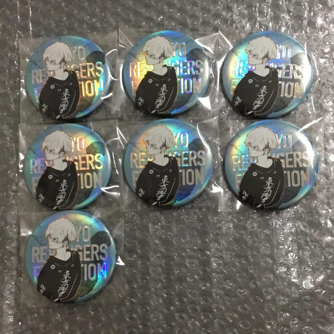 東京リベンジャーズ　台湾　台北　高雄　水玉缶バッジ　松野千冬②