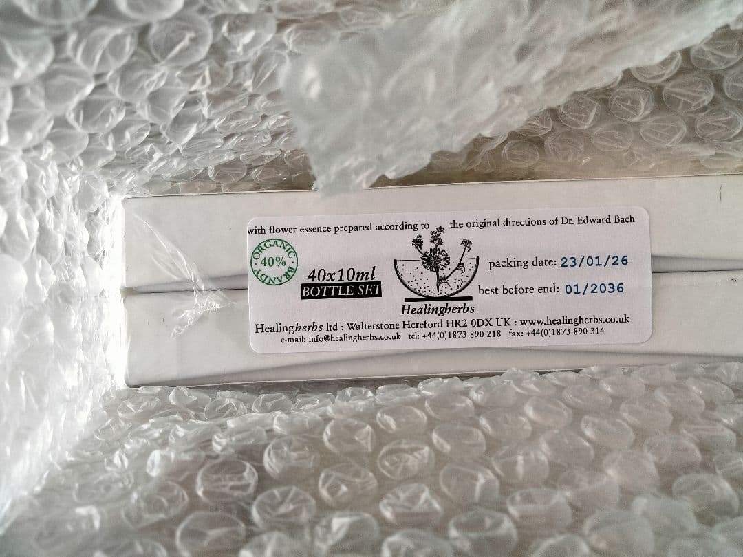 【01/2036】フラワーエッセンスのフルセットと専用木箱♪ヒーリングハーブス社