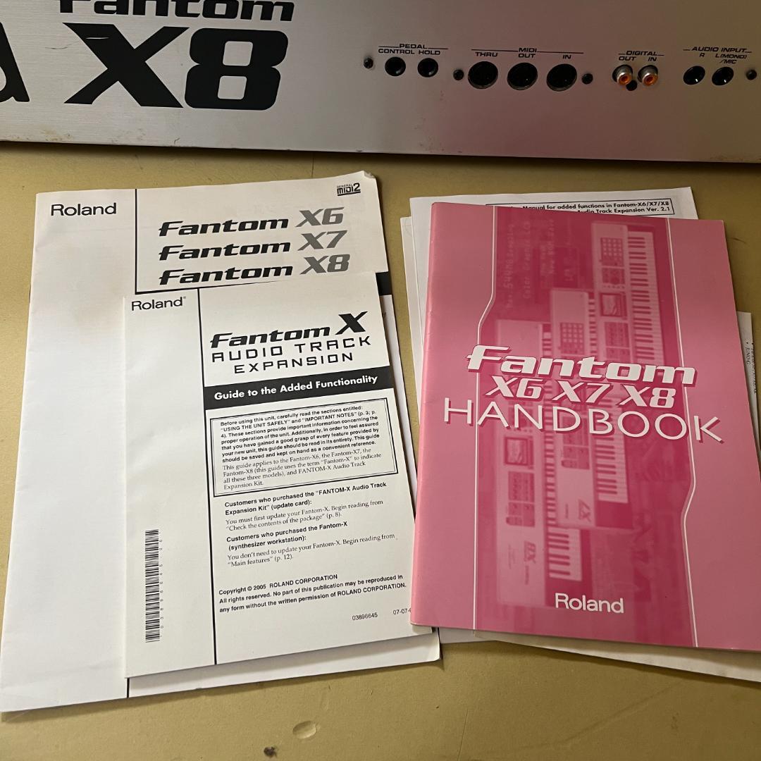 Roland Fantom X8 88鍵 シンセサイザー 動作確認済