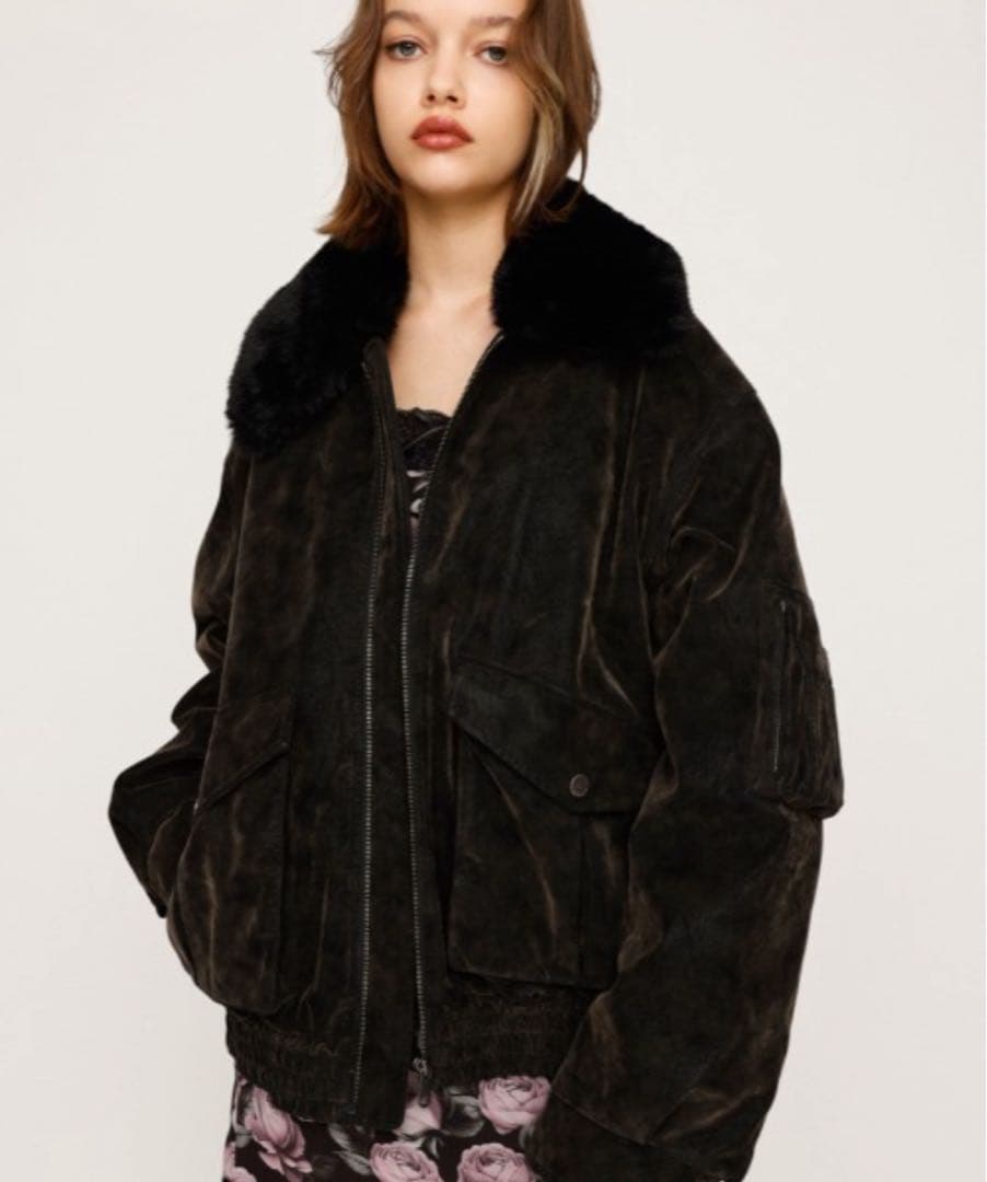 ジャケット・アウター SLY Washed Puffer BZ