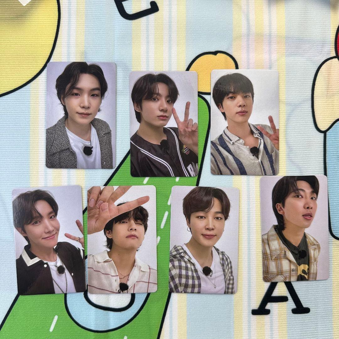 BTS RUN POLY HIGHLIGHT PACKAGE トレカ 7枚