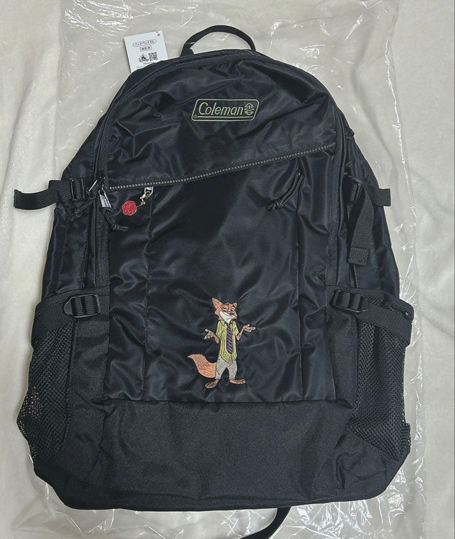ズートピア　Coleman ニックワイルド バッグパック リュック コールマン