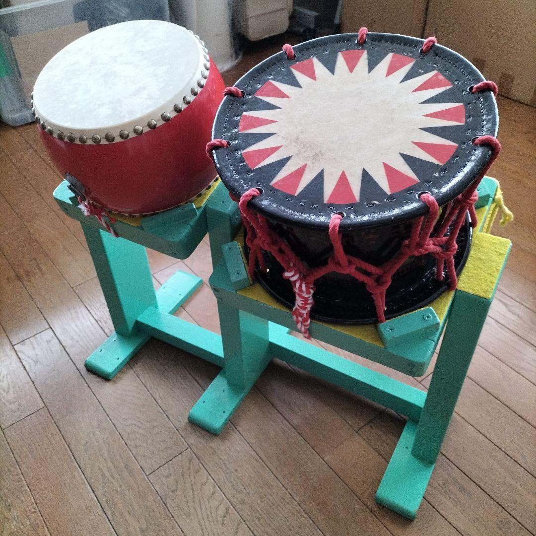 幼児　お子様用　和太鼓セット　中古品