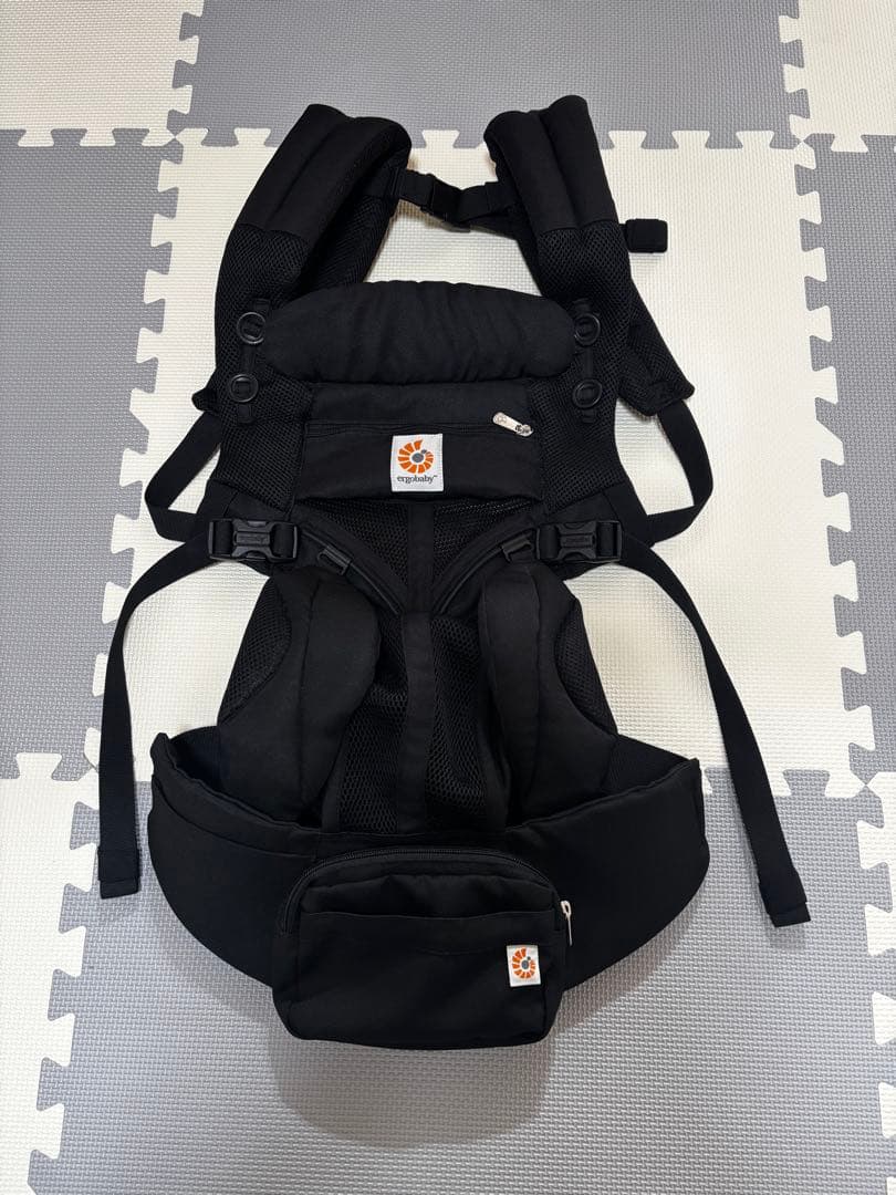 美品 ergobaby OMNI 360 ブラック 抱っこ紐