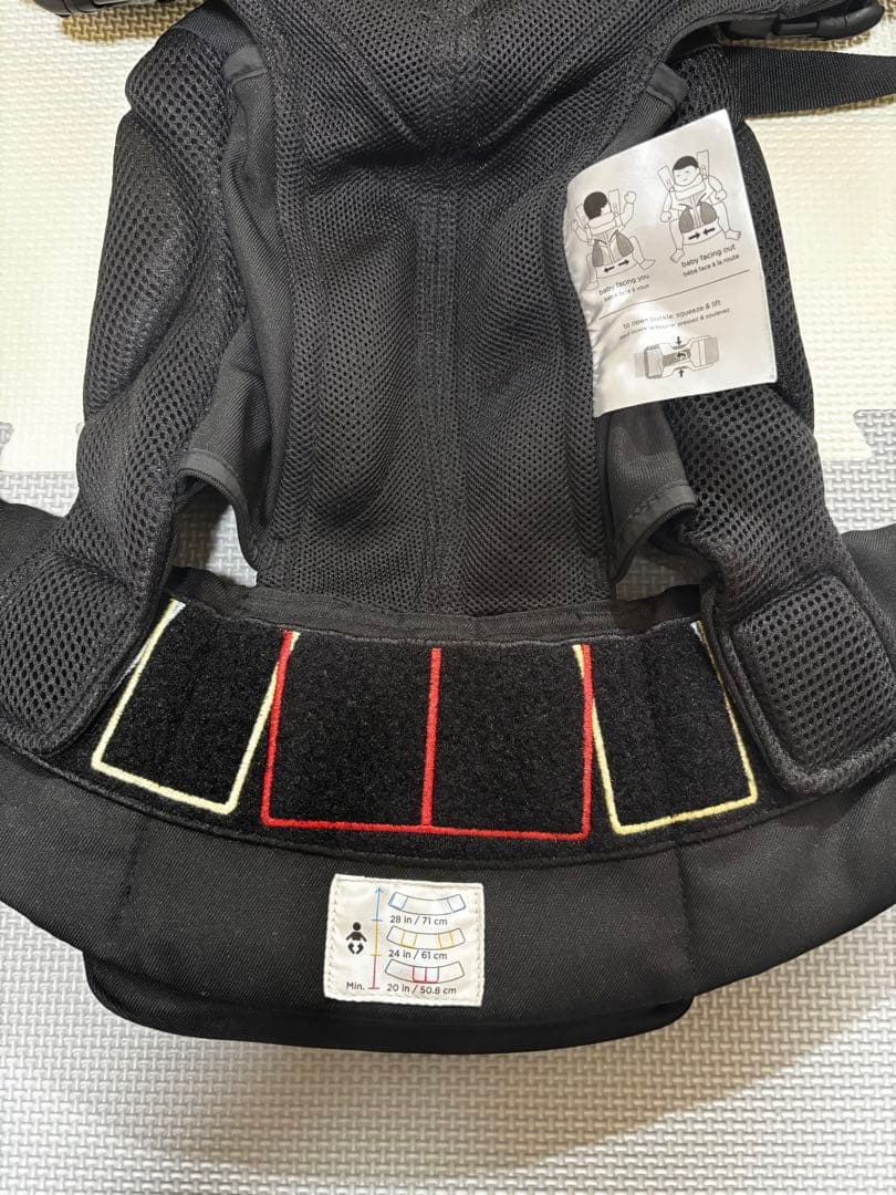 美品 ergobaby OMNI 360 ブラック 抱っこ紐