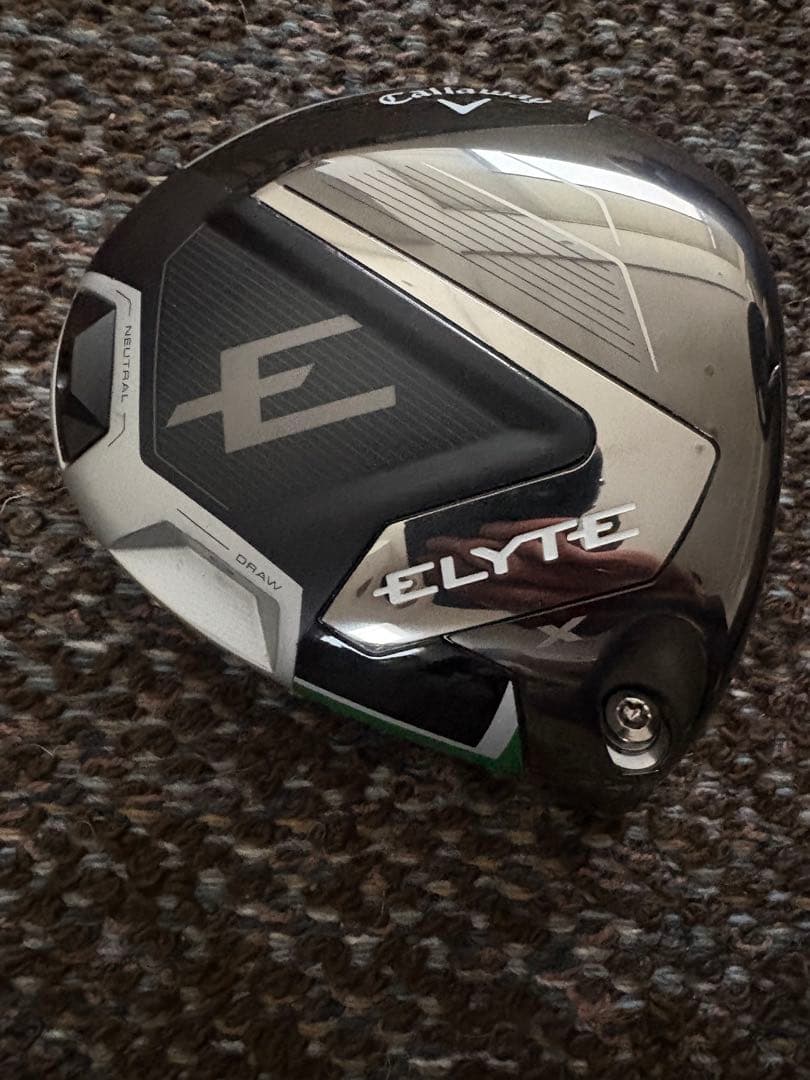 キャロウェイ エリート ELYTE X 9° ドライバー ヘッドのみ カバー付