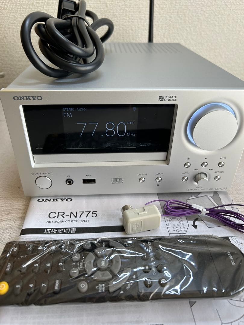 X14 ONKYO CR-N775 (S) ハイレゾネットワークCDレシーバー