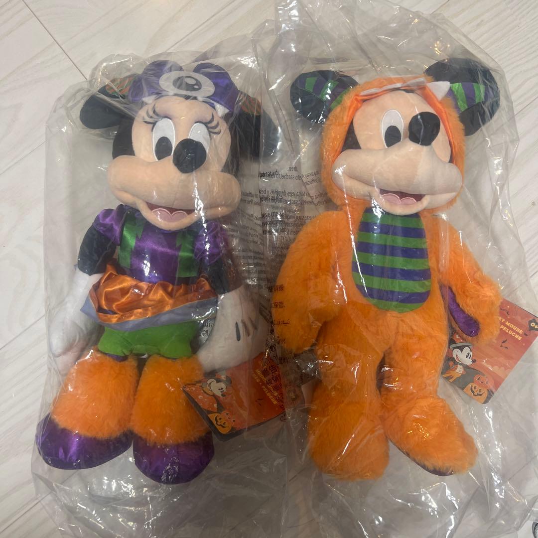 ミッキー・ミニー ハロウィンぬいぐるみ 2025年モデル