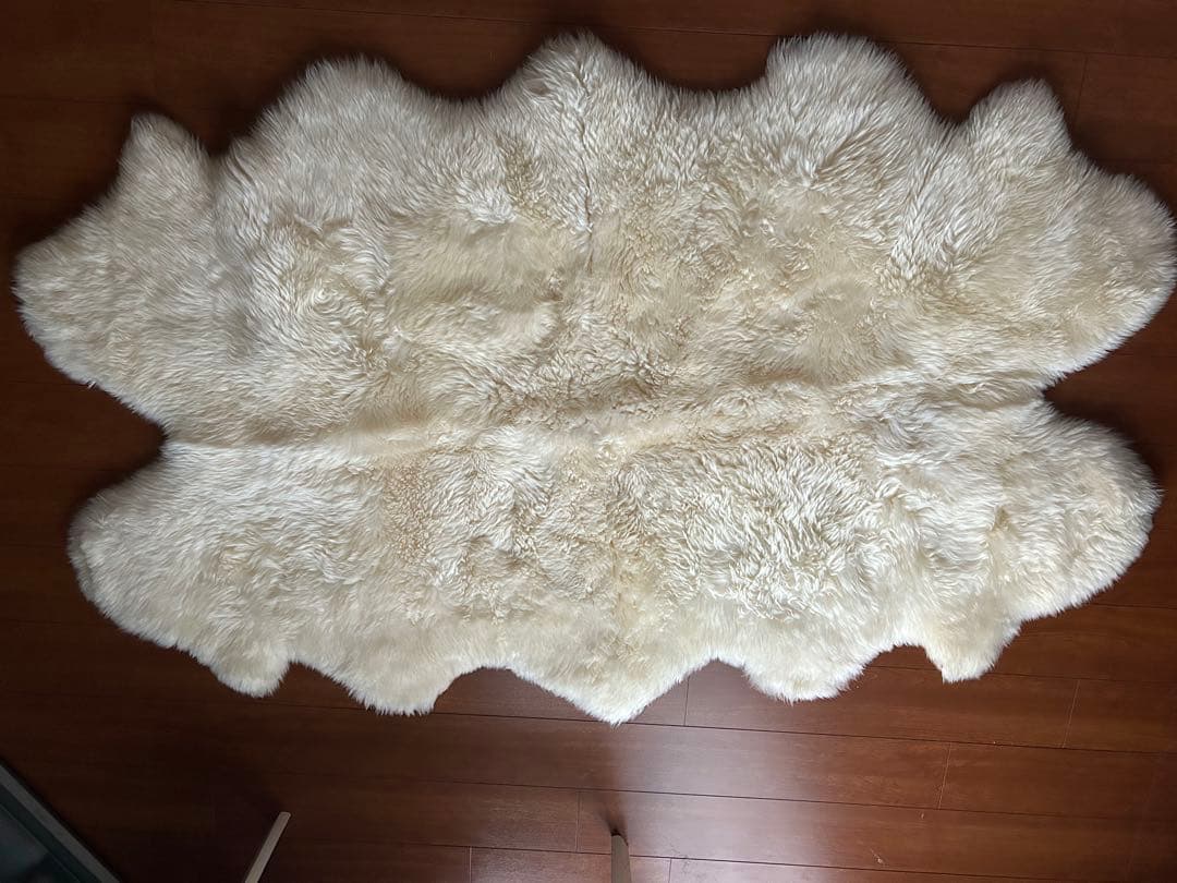 windward長毛ムートンラグ 180×110