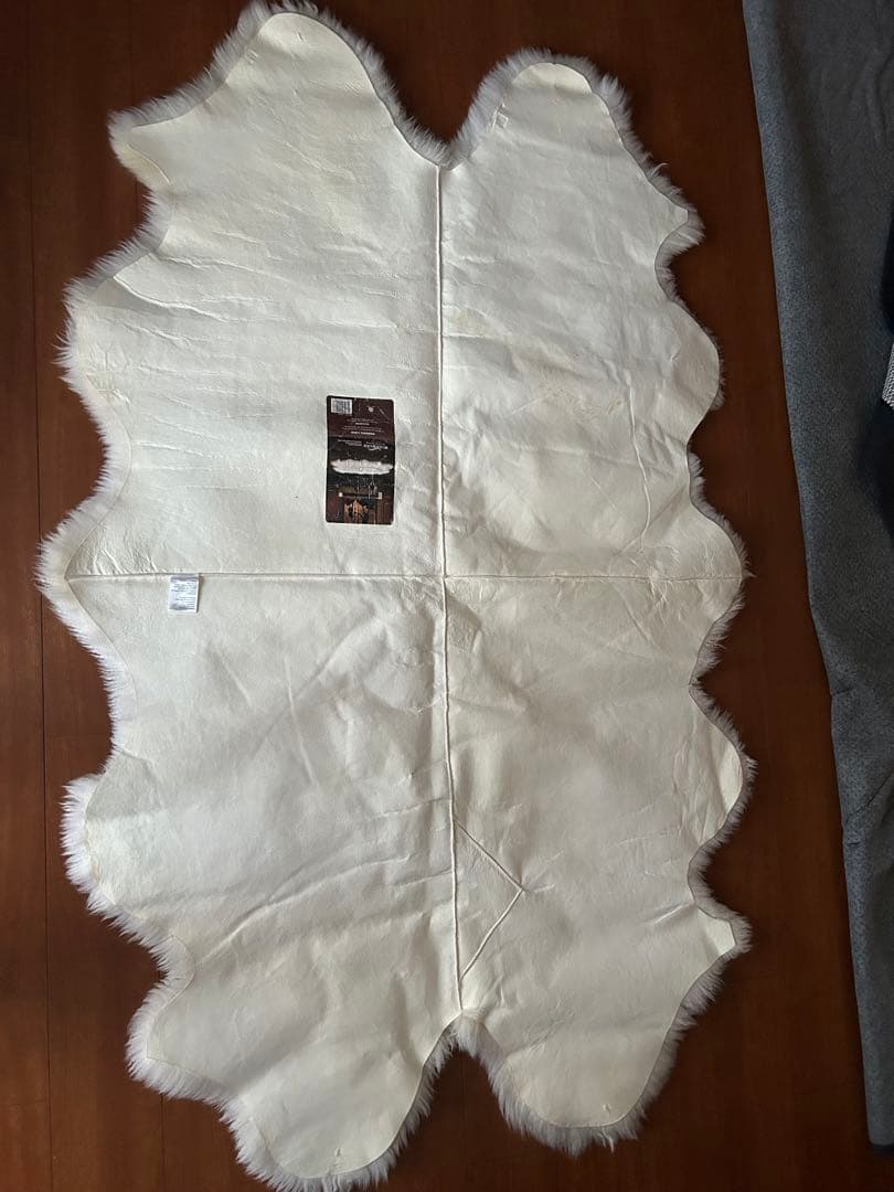 windward長毛ムートンラグ 180×110