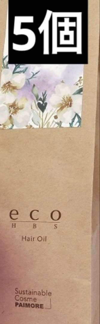 eco HBS ヘアオイル ムスク 80ml