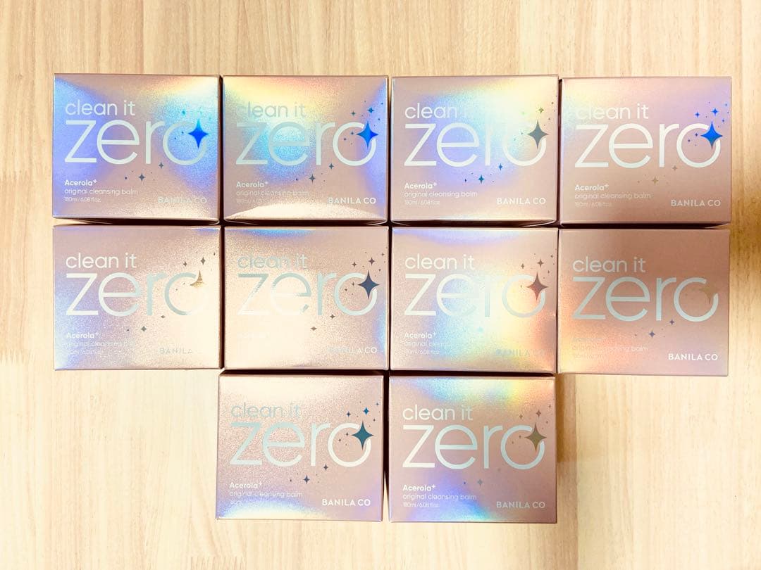 バニラコ　クリーンイットゼロ　クレンジングバーム　10個セット