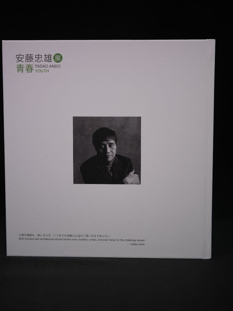 安藤忠雄　直筆サイン入り TADAOANDO YOUTH 直筆ドローイング