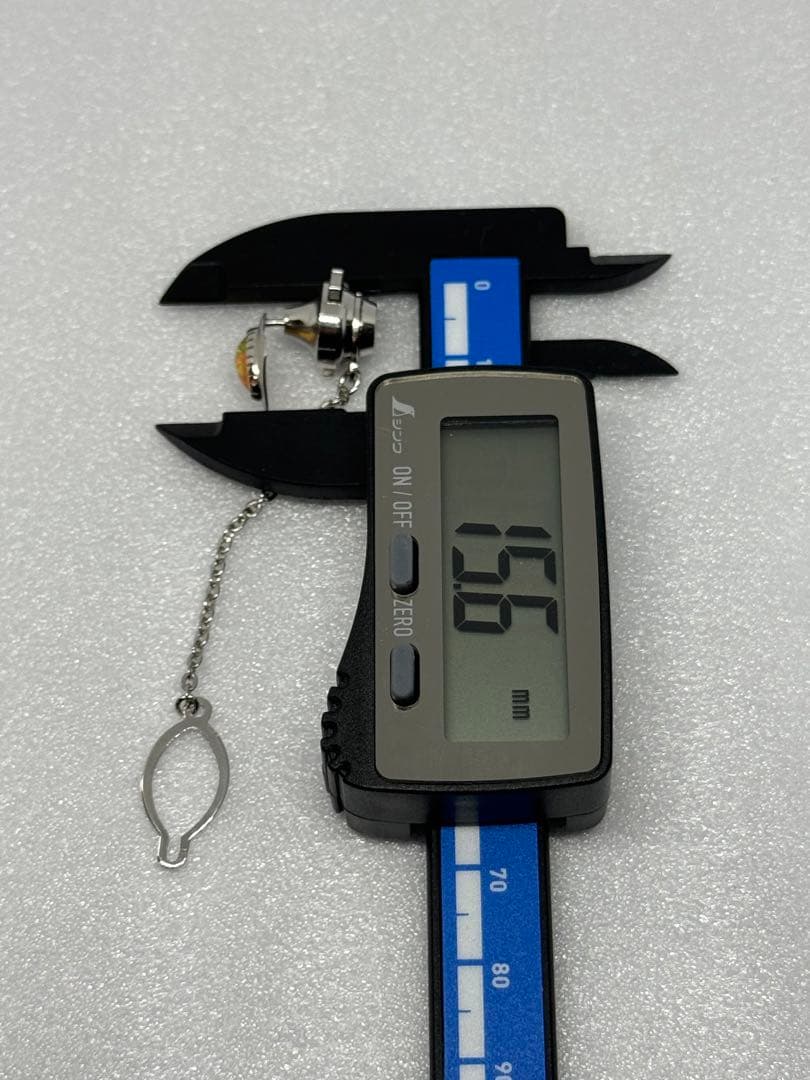 【美品★高級★希少】ファイヤーオパール　ネクタイピン　Pt900