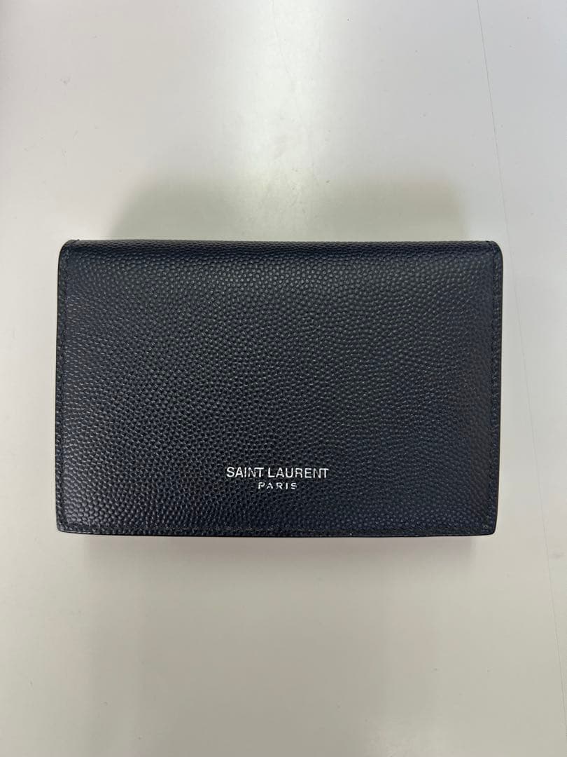 【最終値下げ】サンローラン(SAINT LAURENT)ブラック名刺入れ