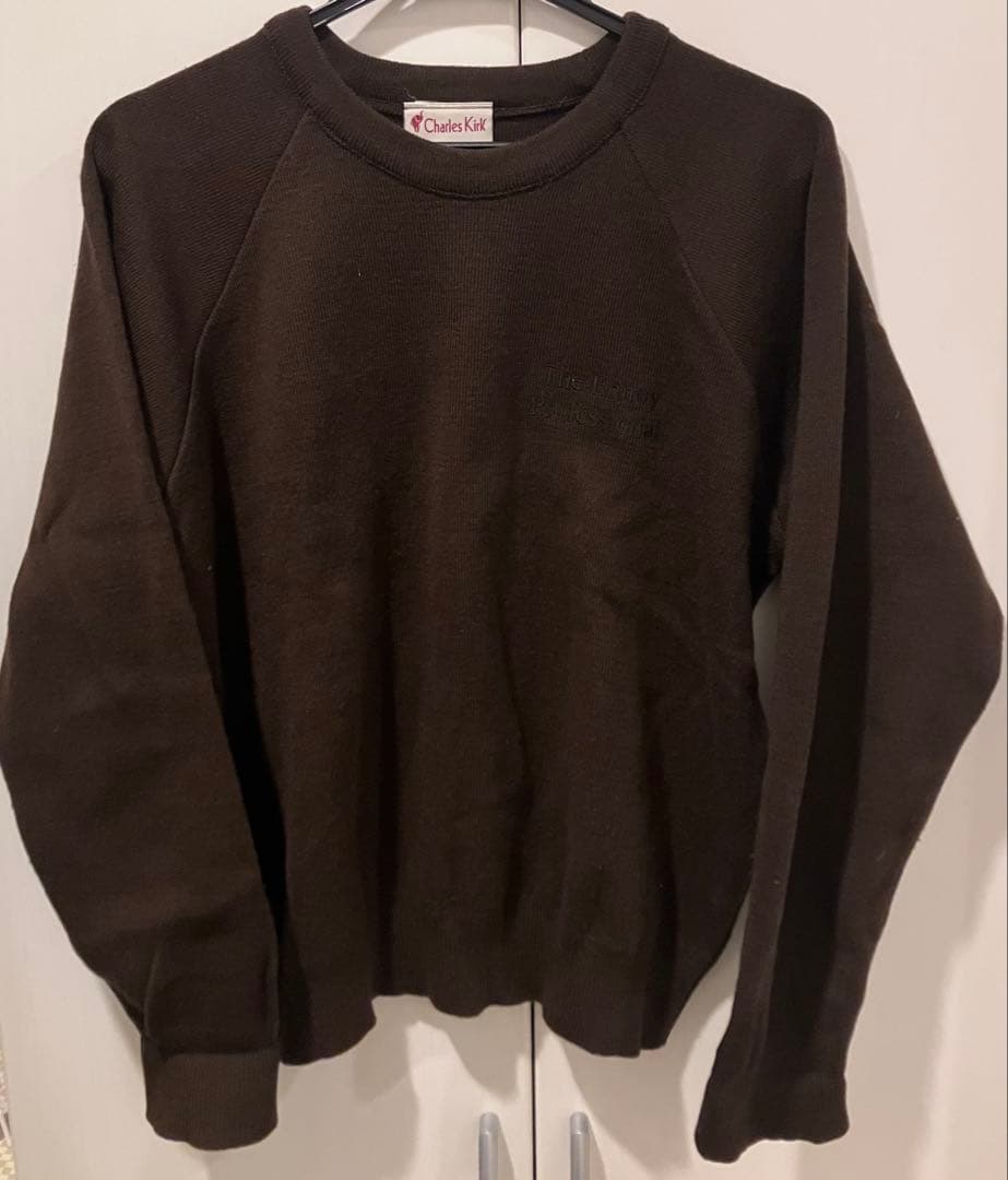 トップス 22aw S Ennoy charles kirk sweater brown