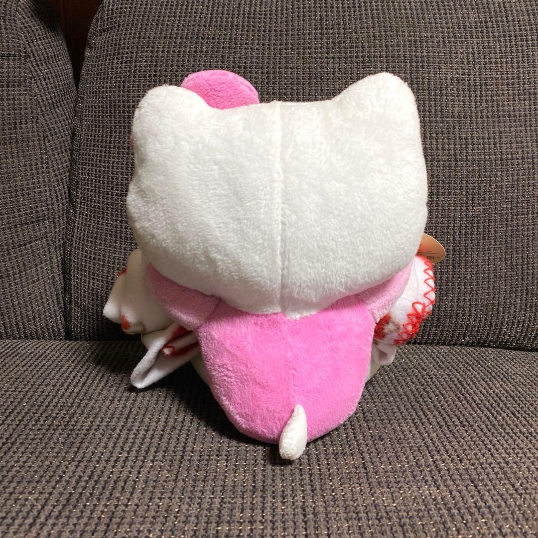 希少レア ハローキティ ぬいぐるみセット 天使 うさぎ ひざ掛け サンリオ 巨大