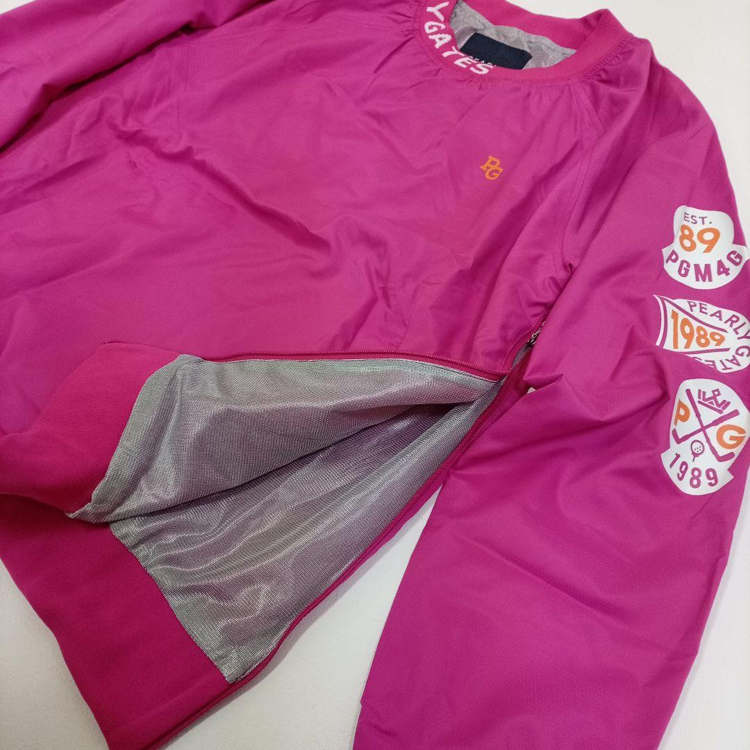 m25〚PEARLY GATES〛プルオーバーとインナージャケットピンクMサイズ