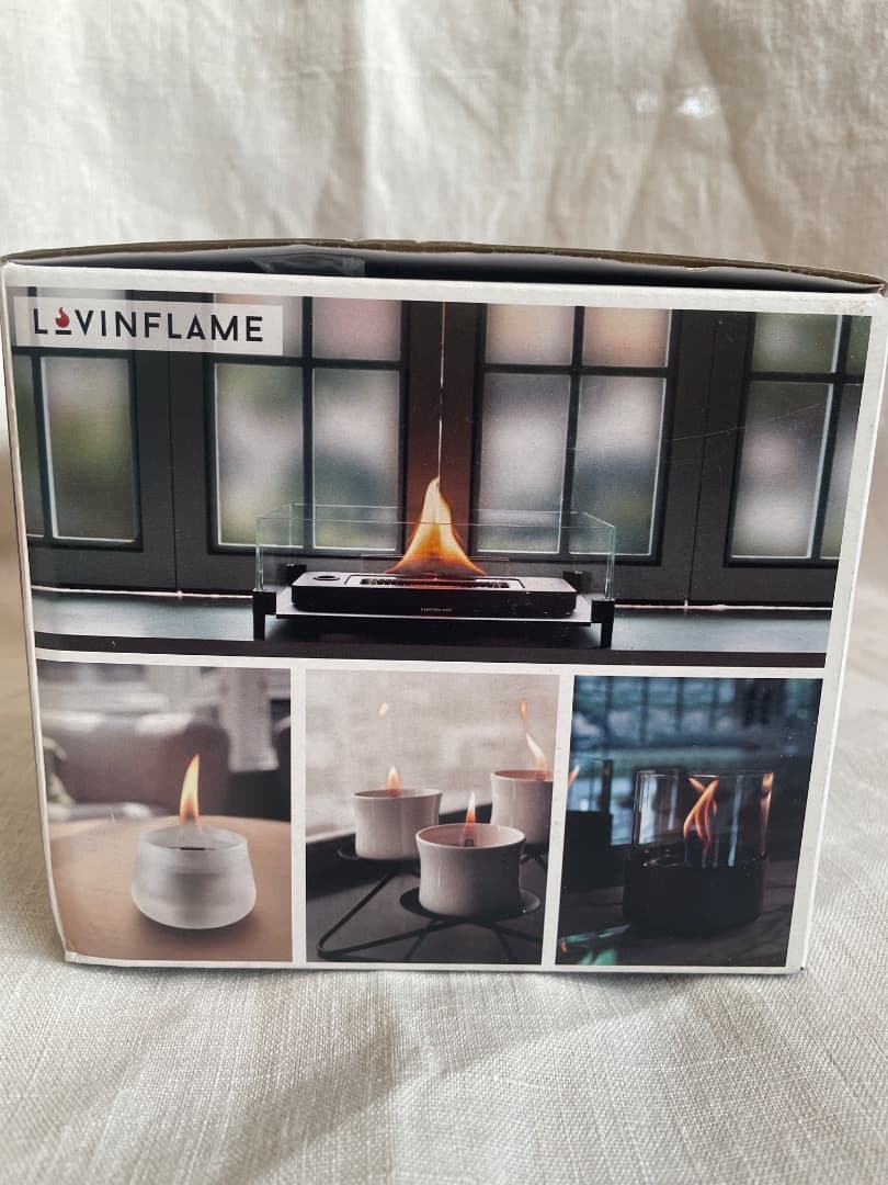 新品ラビンフレーム デラックス キャンドル セラミック 白