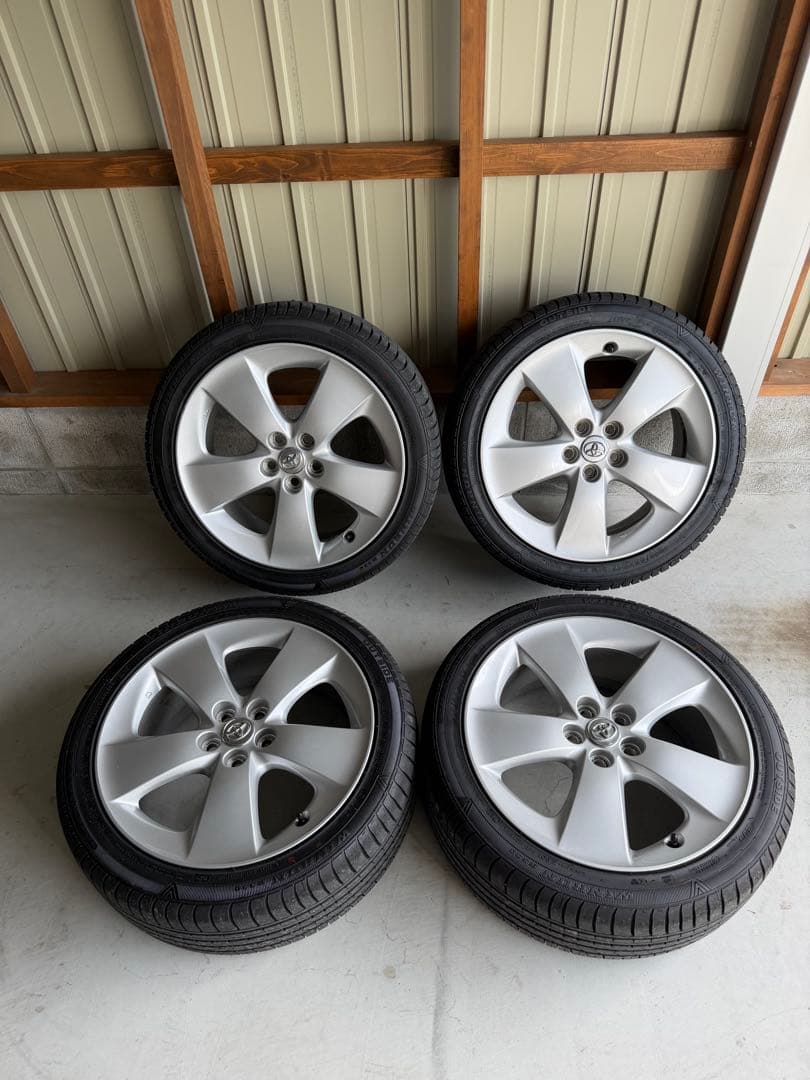 プリウス　30 ツーリング　純正　17インチ　ホイール　215 45 17