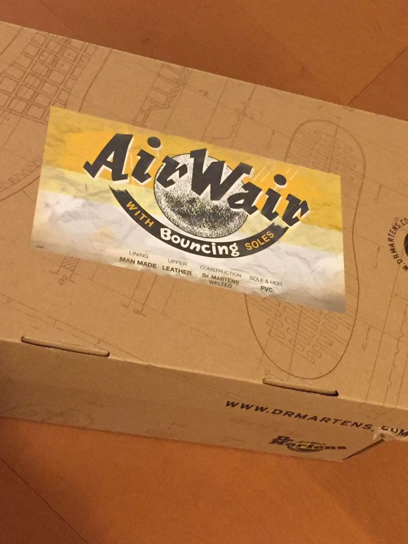 ドクターマーチン　Dr.Martens レザー ブーツ 8ホール　ボルドー