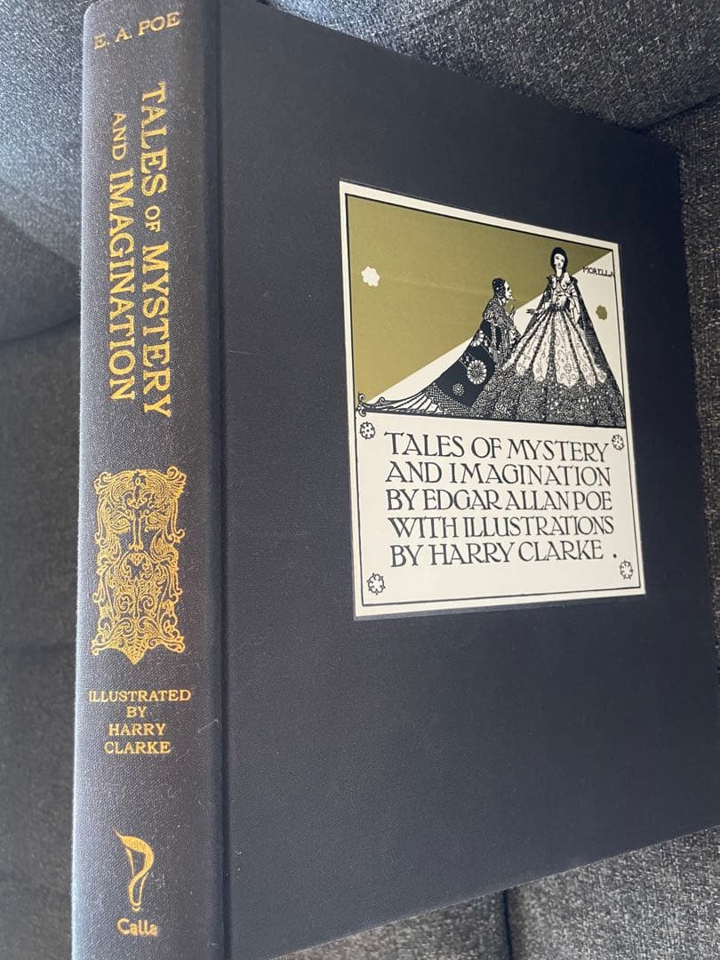 エドガー・アラン・ポー『怪奇と幻想の物語』ハリー・クラーク挿絵の大型復刻版 希少