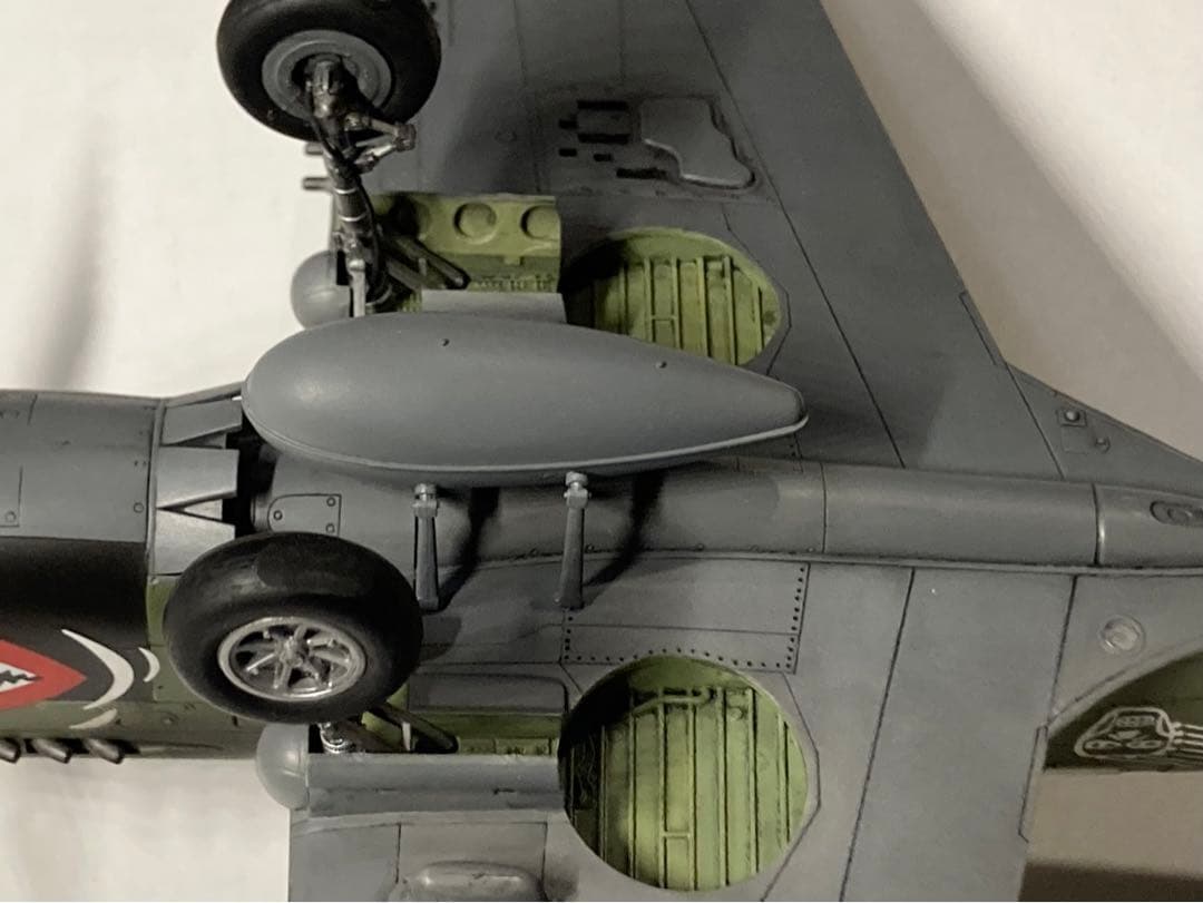 ムスタング/P-40E Warhawk (完成品)1/48 ハセガワ