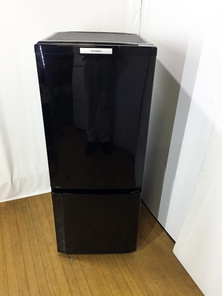 ◆中古★♦三菱 146L 冷蔵庫【♦MR-P15T-B】◆KLT