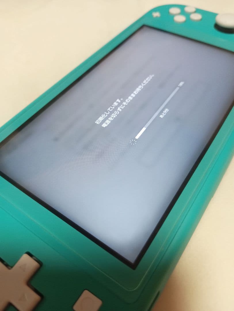 Nintendo Switch Lite ターコイズ 動作問題なし SDカード付