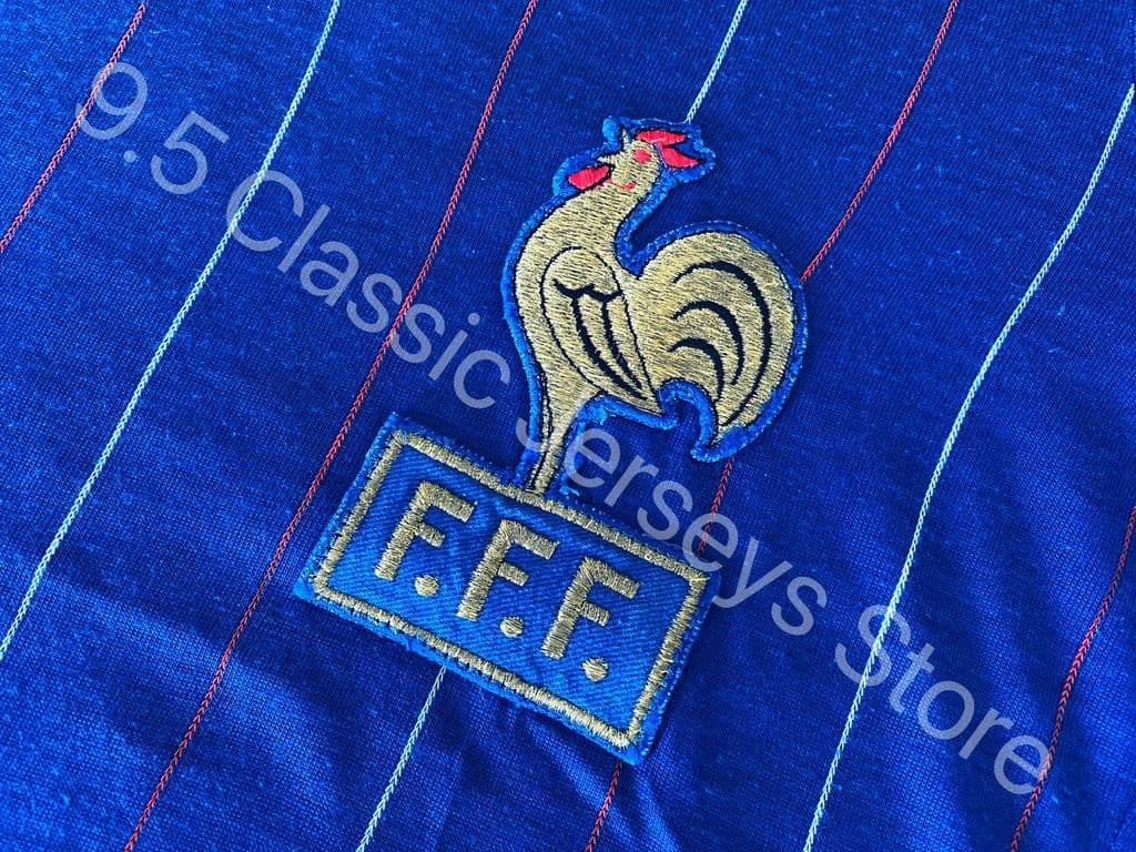 80/82 フランス代表 ホーム ユニフォーム 長袖
