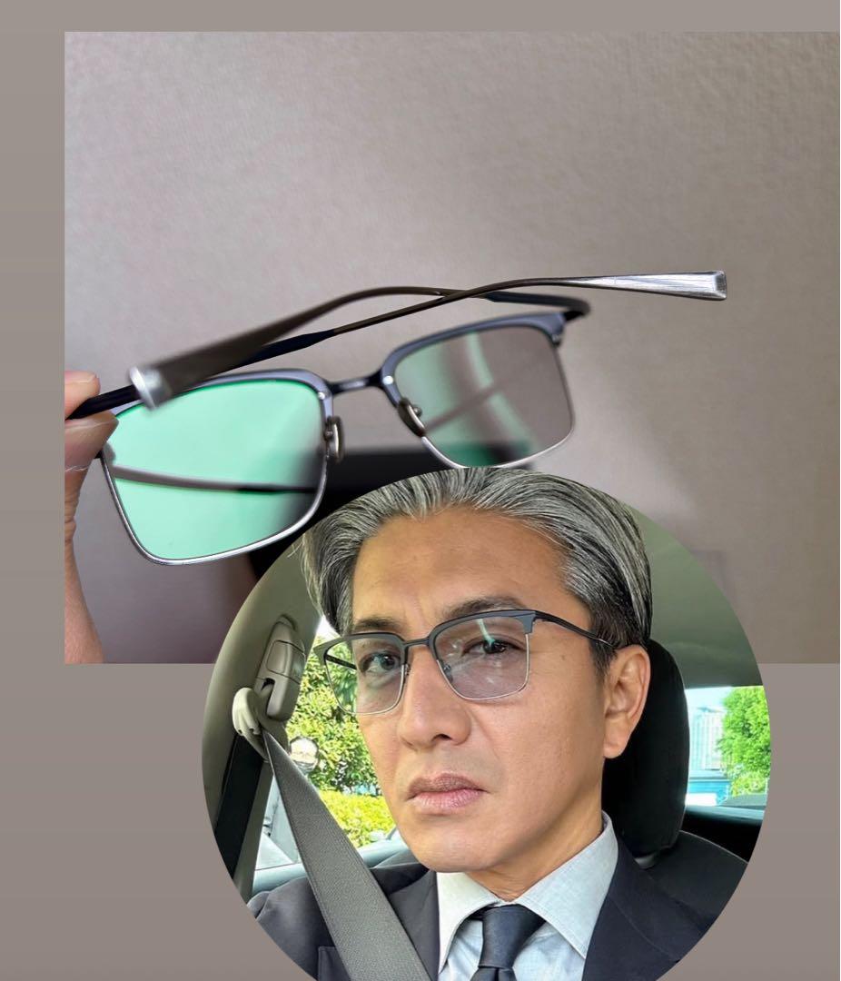 卒業おめでとう。木村拓哉　教場Requiem MASUNAGA サングラス