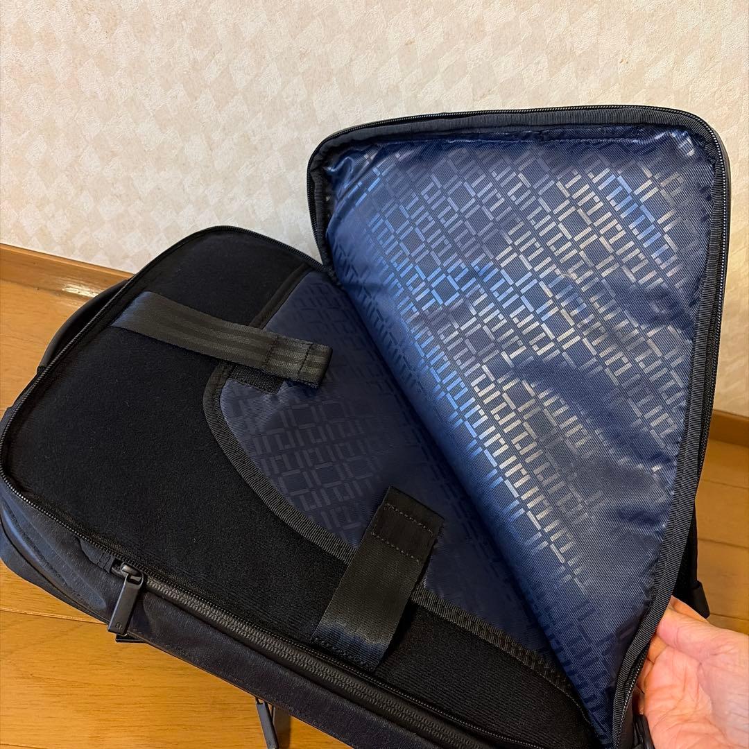 ☆美品☆【エース】ガジェタブル　ヘザー ビジネスバッグ　2way 撥水　黒