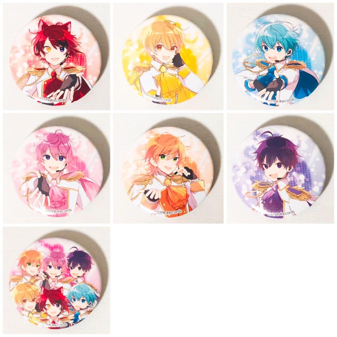 新品★すとぷり★すとろべりーらぶっ！★アニメイト★特典★缶バッジ★7点セット