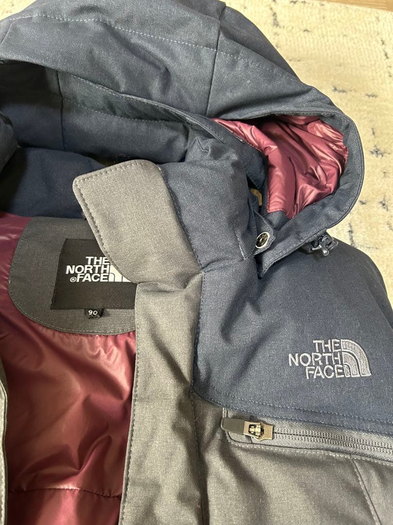 THE NORTH FACE フード付きダウンベスト 90