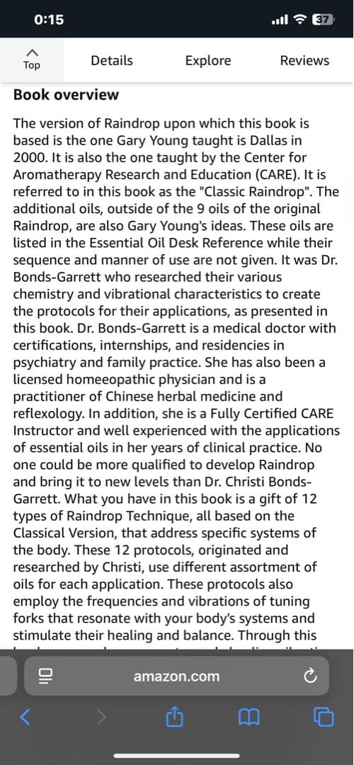 洋書 Vibrational Raindrop Technique