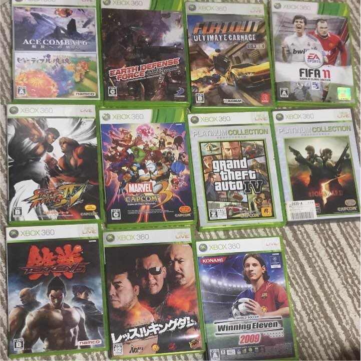 XBO360ゲーム、セット！xboxone でも使える