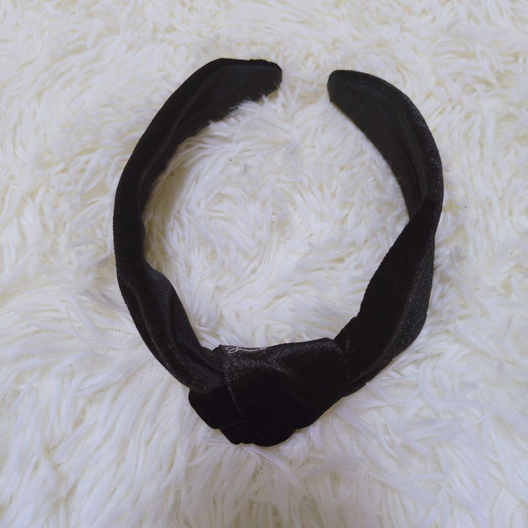 【美品】ジェニファーオーレット ベロア カチューシャ ベルベット　ターバン