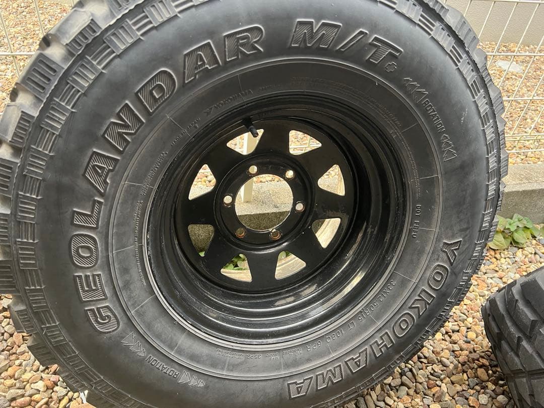 と*よ様 ランクル60 オーストラリア純正？3本、デイトナ？1本　33×12.5