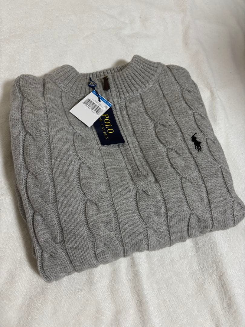 【新品未使用】Ralph Lauren ケーブルニット 正規品 人気モデル