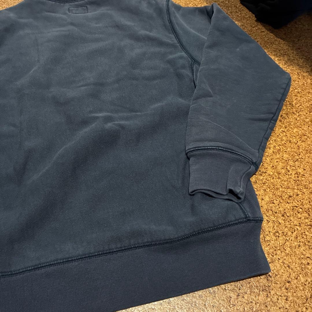 り*き様 Stussy ネイビー Vネックスウェット　90〜00年代