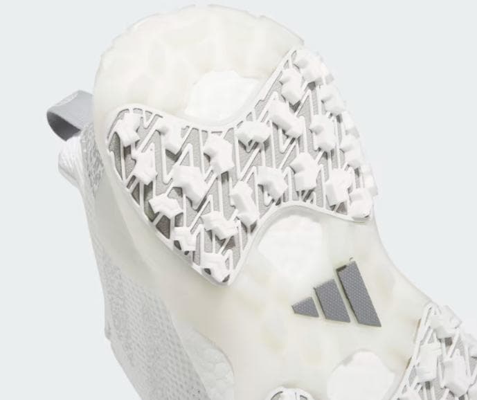 コードカオス ボア 新品 ゴルフシューズ ２４㌢ ホワイト/シルバー グレー