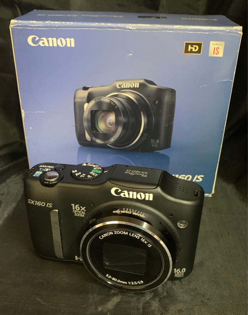 美品✨Canon PowerShot SX160IS ブラック