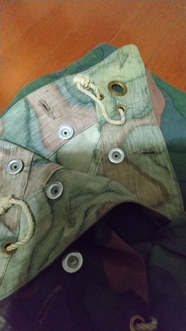 希少ノルウェー軍幕カモ２枚