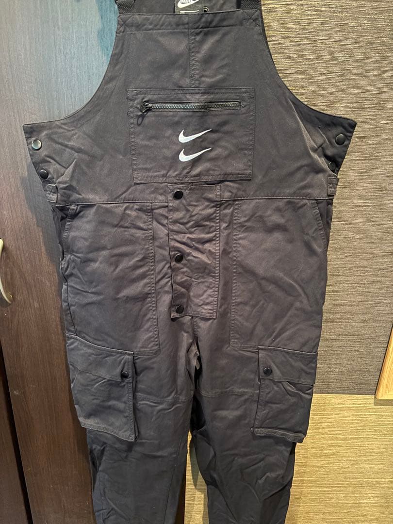 超レア　Nike ブラック オーバーオール
