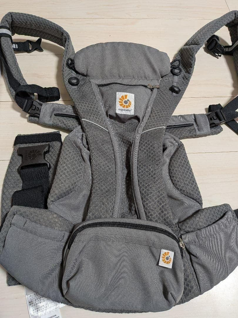 【美品】エルゴ OMNI Breeze グラファイトグレー 美品 箱付